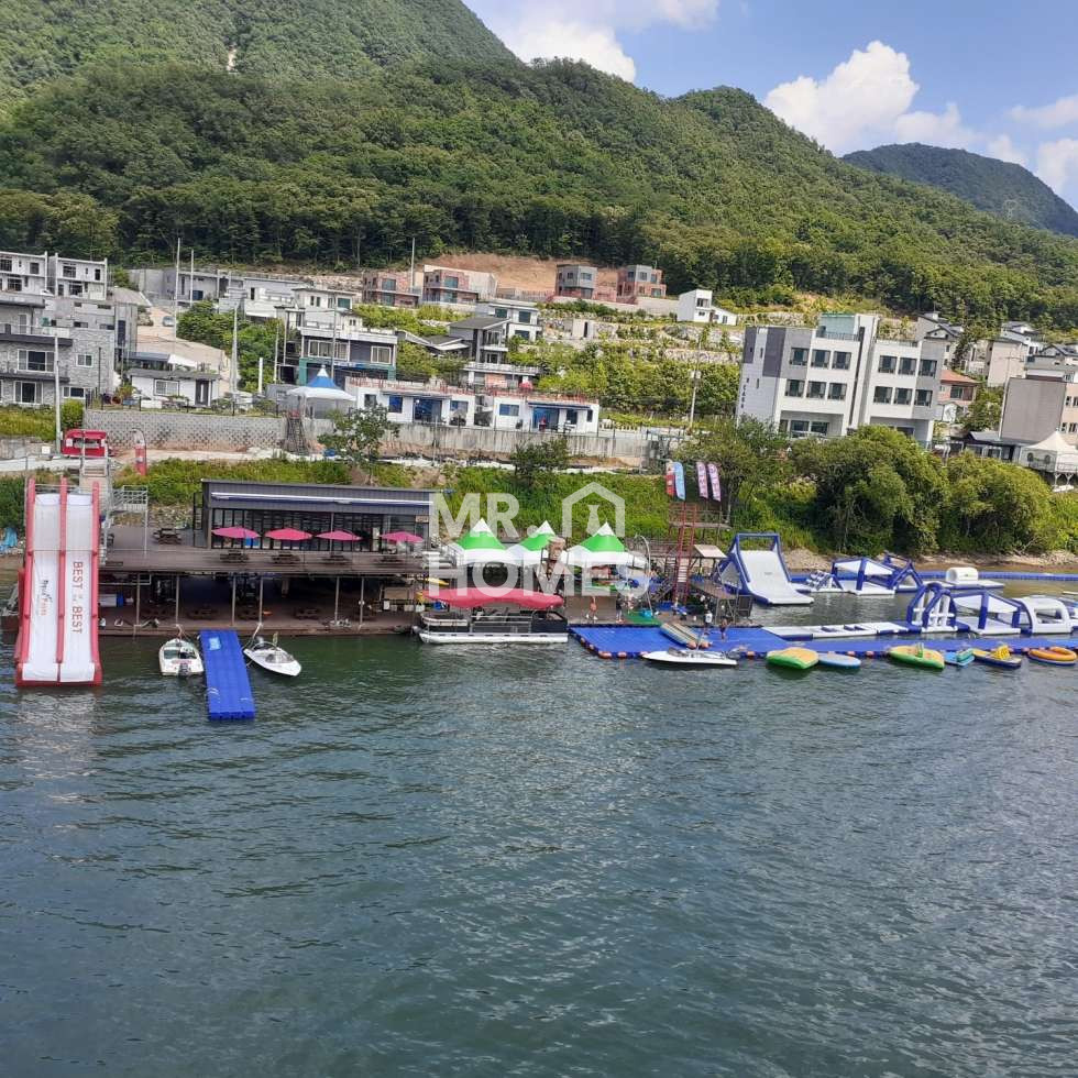강원 춘천시 남산면 서천리 빠지 바로앞, 가평 자라섬뷰 플빌라펜션,단독주택,연수원 활용가능 매매 매물번호 10046 사진 2